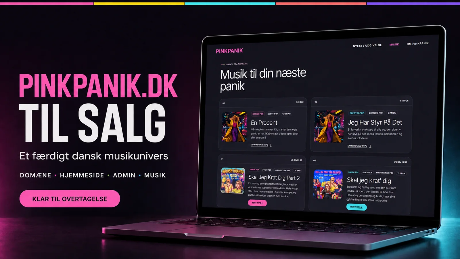 Præsentation af PinkPanik.dk